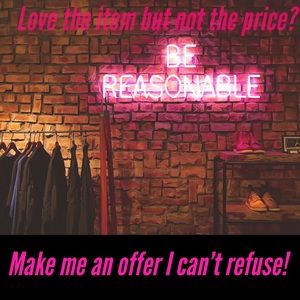 Make me an offer! ☺️